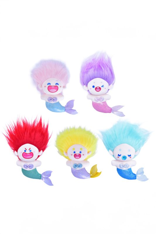 Unikorn Mermaid Plush Doll multicolor