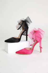 Unikorn bow stiletto heels