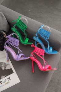 Unikorn strappy high heels